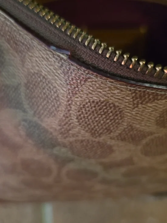 COACH Sutton Crossbody in Signature Canvas TAN - Picture 7 of 11